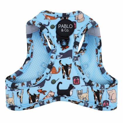 Meow Blue: Step In Cat Harness Cats